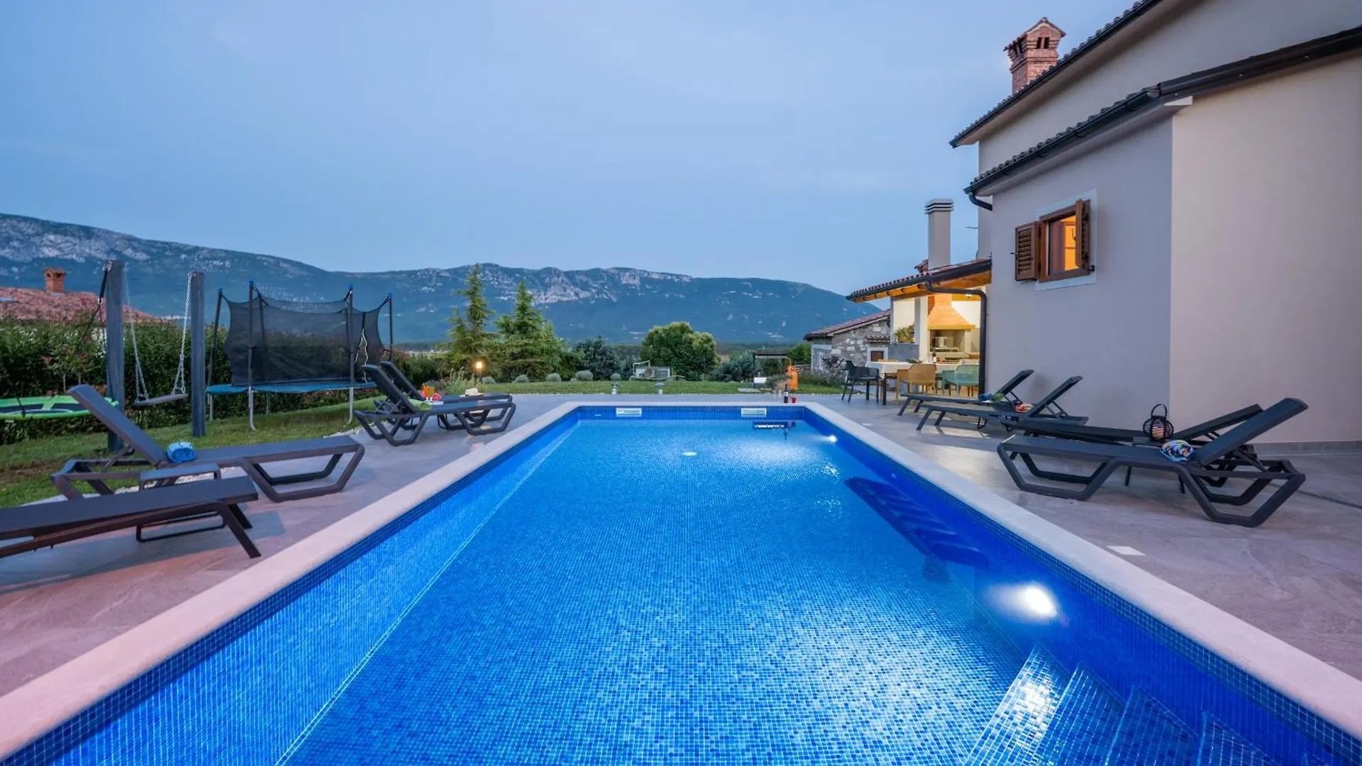 Activity And Familiy Villa Milena With Heated Pool Krsan 0*,  Croatia