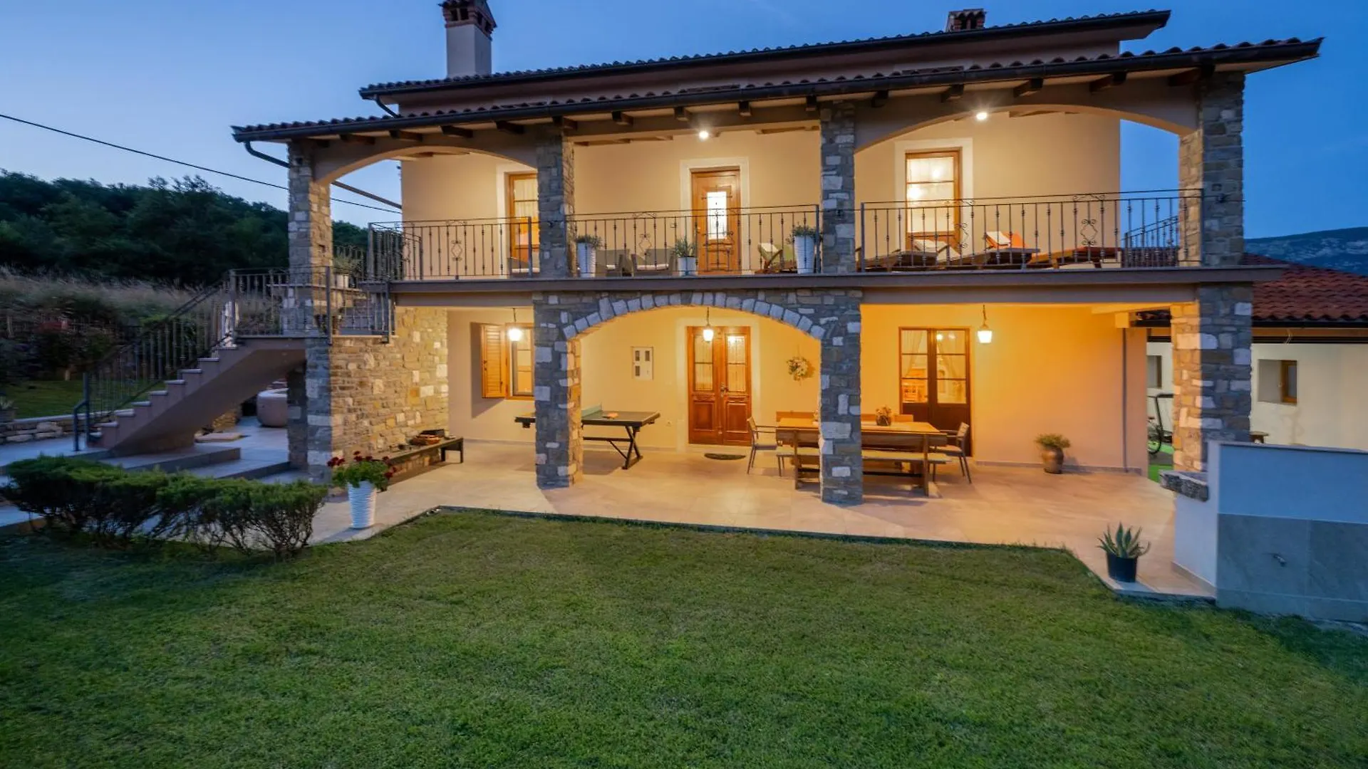 Activity And Familiy Villa Milena With Heated Pool Krsan