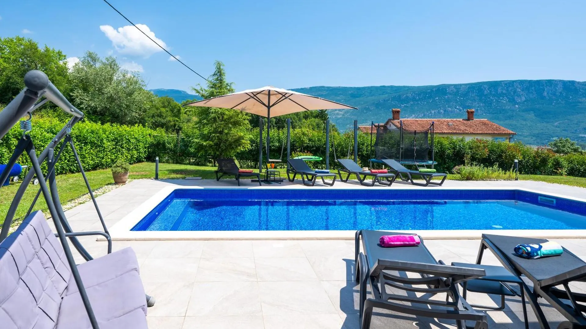 Activity And Familiy Villa Milena With Heated Pool Krsan Croatia