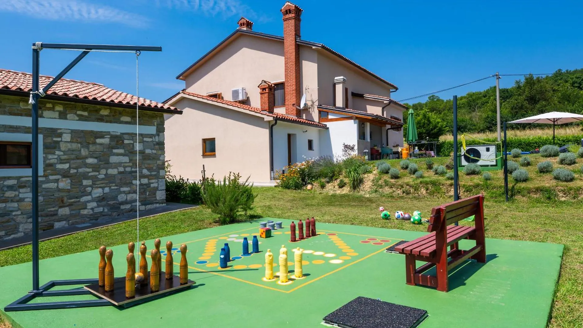 Activity And Familiy Villa Milena With Heated Pool Krsan Croatia
