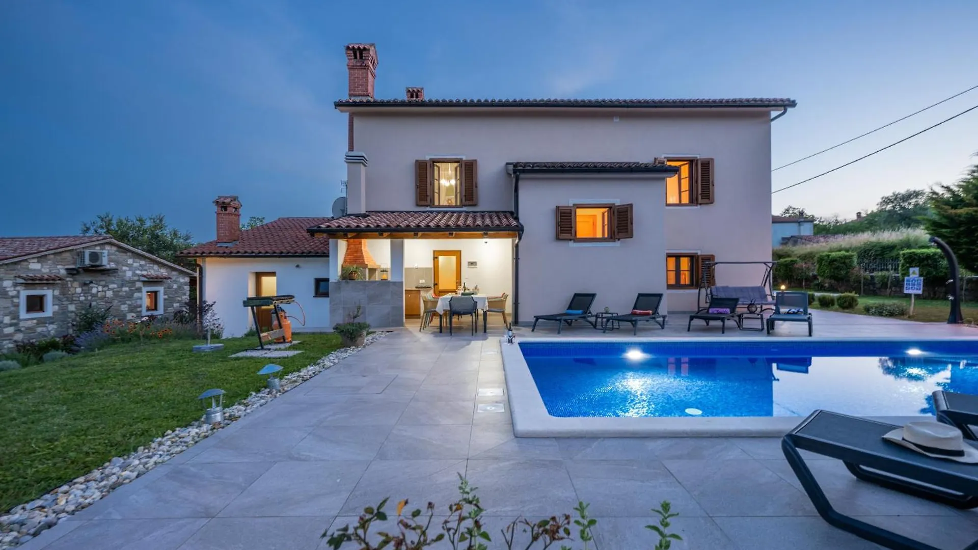 Activity And Familiy Villa Milena With Heated Pool Krsan