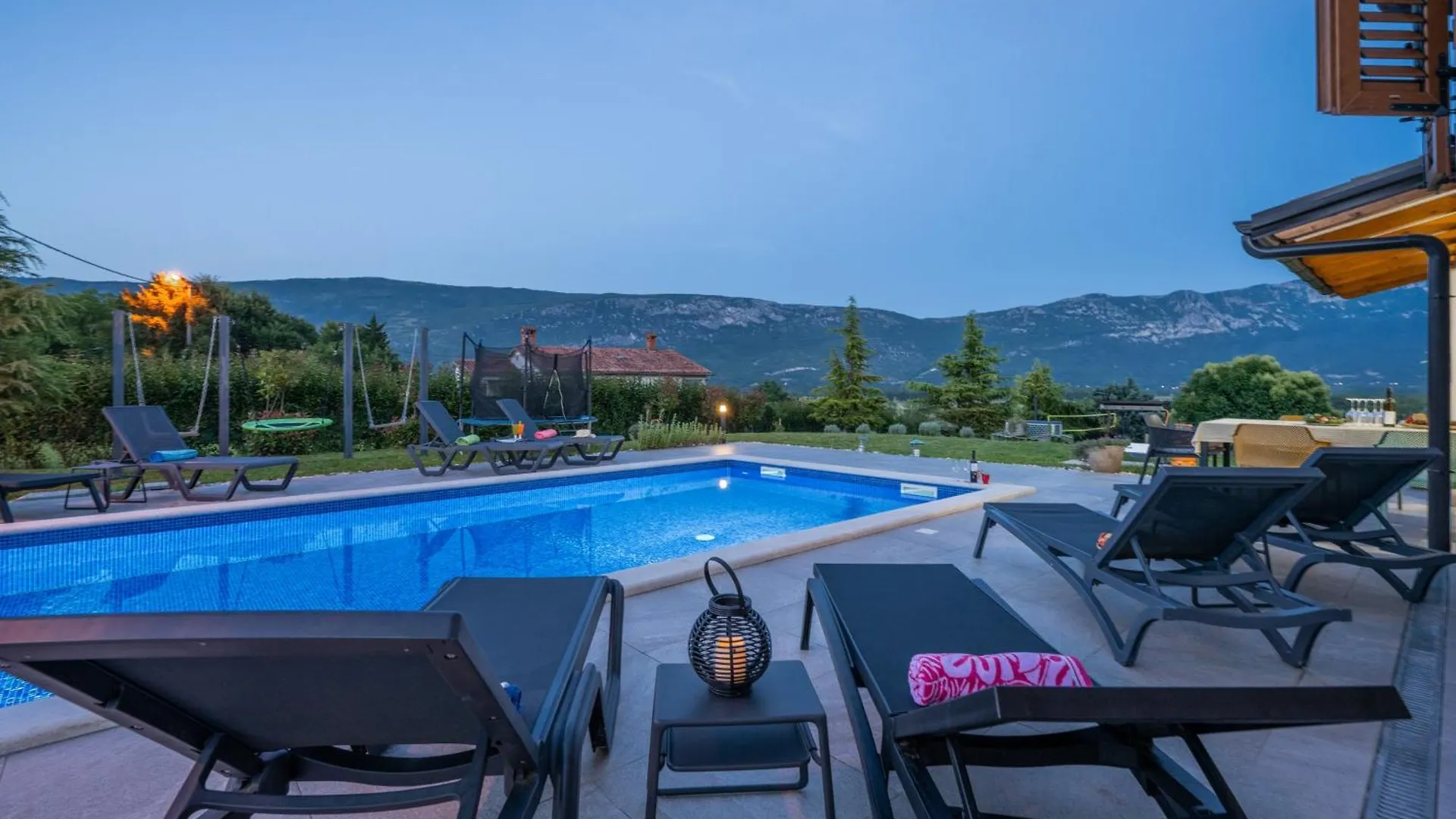 Activity And Familiy Villa Milena With Heated Pool Krsan
