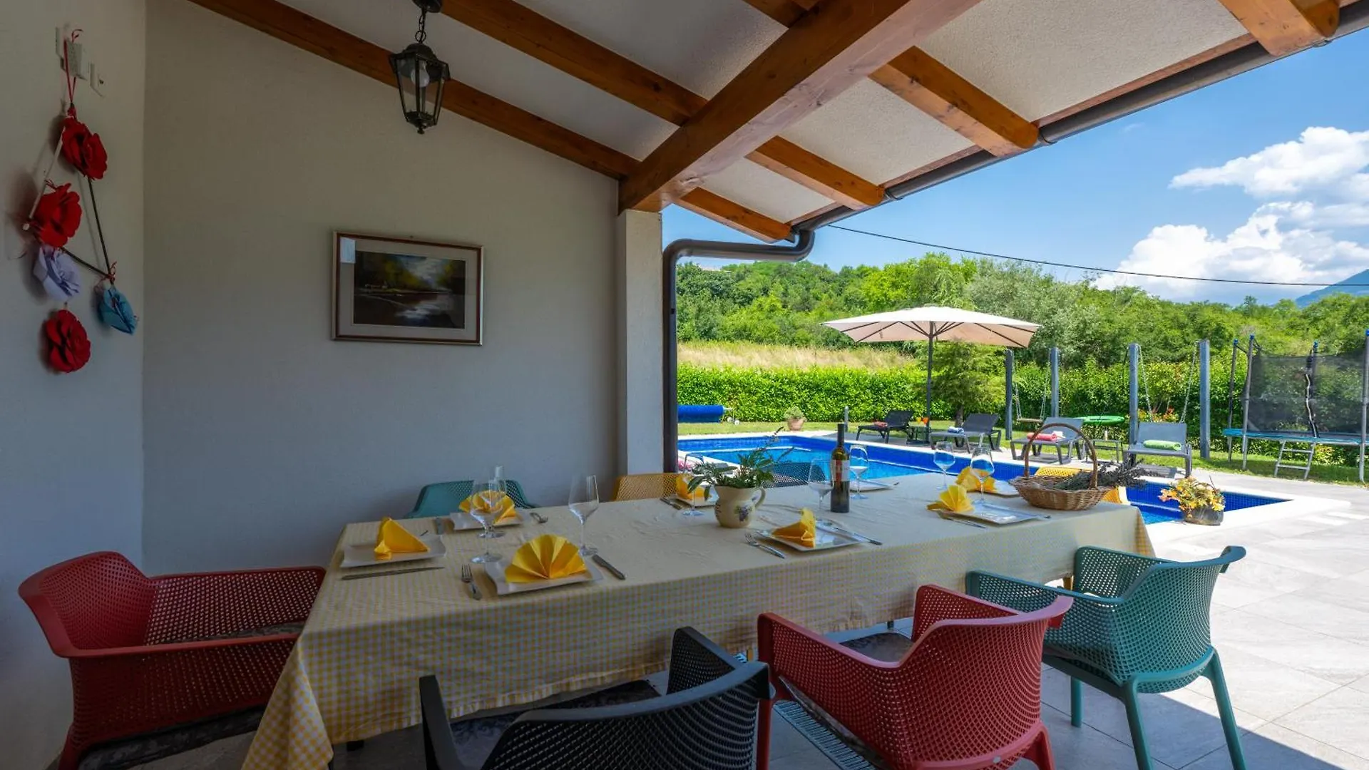 Activity And Familiy Villa Milena With Heated Pool Kršan 0*,  Κροατία